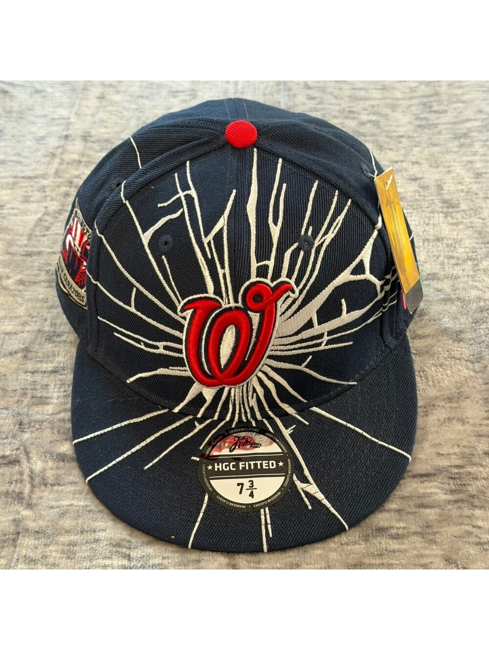 Washington Black Senators Headgear Classics Fitted Hat 7 3/4 Negro Leagues